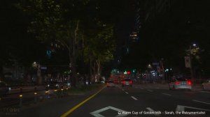 Seoul Night Drive ?   Downtown Vibes   Chill Lofi Hiphop Beats   POV 4K HDR