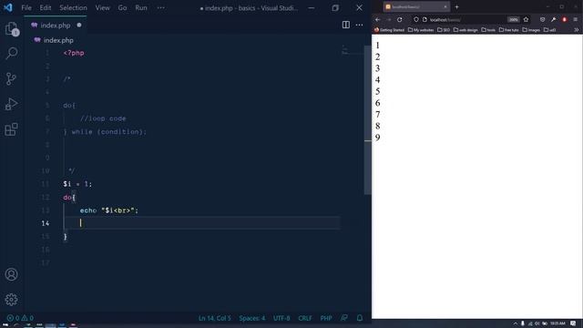 PHP Do While Loop | PHP Tutorial for Beginners #12 смотреть онлайн