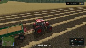 Farming Simulator 17 ➣ Сложный режим • Sosnovka.Часть 65. Сбор урожая Пшеницы • Уборка Зерновых