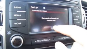 How to pair your bluetooth device in a Kia Sportage