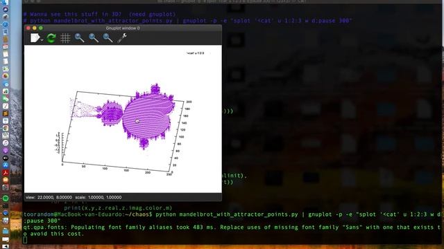 Where is the Chaos behind Mandelbrot set? Extracting the logistic map from it. смотреть онлайн