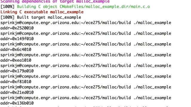 Memory leak checking with valgrind смотреть онлайн