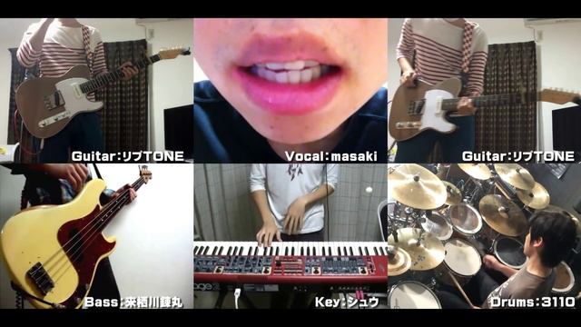 [HD]Tokyo Ghoul OP [unravel] Band cover смотреть онлайн