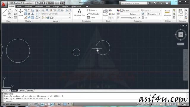AutoCAD Essential Training Circle tools #16 смотреть онлайн