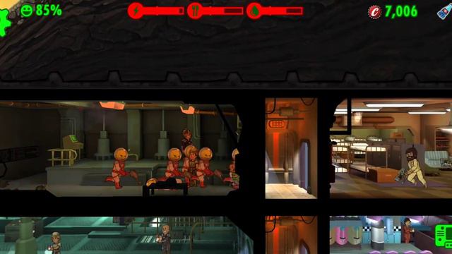 Alien Attack In Fallout Shelter