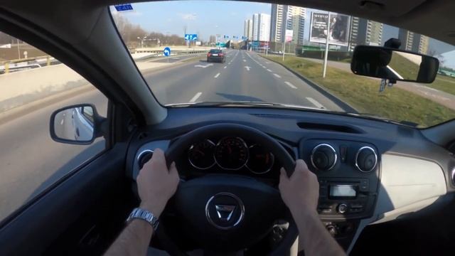 Dacia Sandero II 2015 | POV Test Drive #6 смотреть онлайн