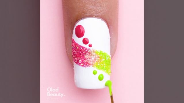 DIY Nails Art Designs 2021 | Simple French Nail Art | Olad Beauty смотреть онлайн