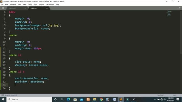Menu Cool Hover Effect Using HTML & CSS || Q Tech Info смотреть онлайн