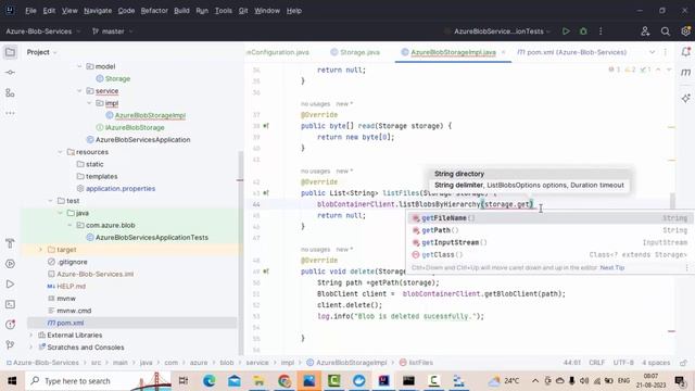 Azure Blob Storage With SpringBoot | CRUD Operations with Azure Blob Storage Spring Boot| Azurite