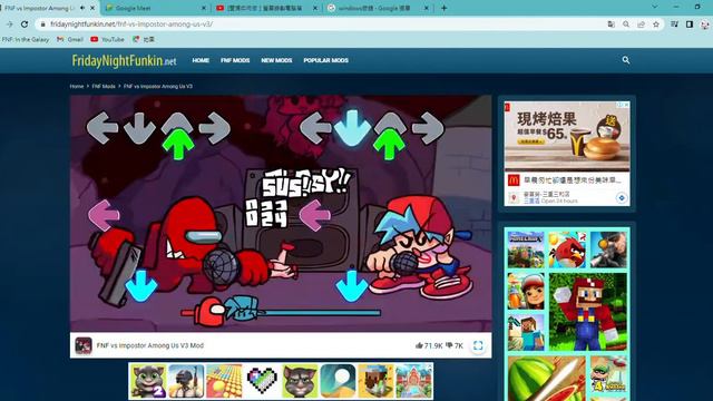 FNF vs Impostor Among Us V3 Mod Play Online Free Google Chrome 2022 03 26 07 05 44 смотреть онлайн