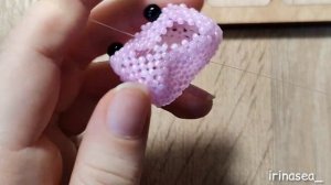 Летучая мышь из бисера | Амигуруми из бисера |Мастер-класс| Туториал | Часть 2 |Beaded bat amigurum