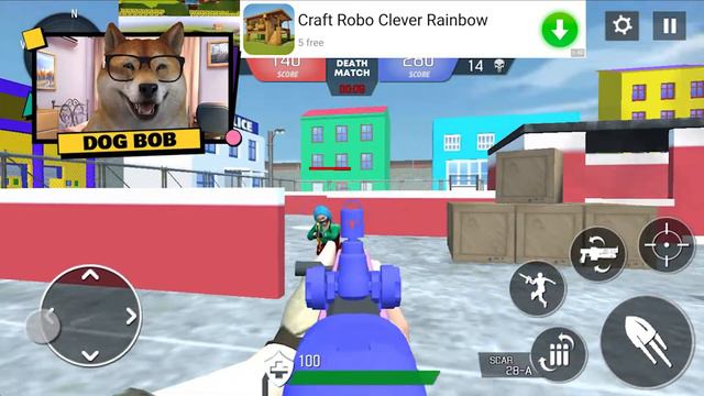 NEW NERF GAME!! TOY GUN BLASTER - SHOOTER SQUAD смотреть онлайн