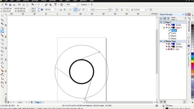 Tutorial coreldraw X5, belajar membuat logo google chrome смотреть онлайн