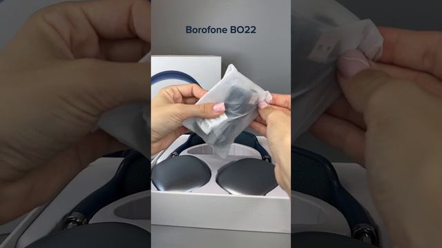 Накладные беспроводные наушники Borofone BO22 (синий) - Мобильные Штучки. смотреть онлайн