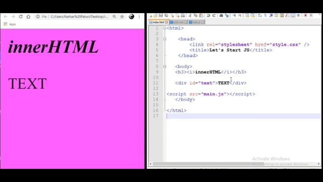 #TECH_ED Web Development Tutorials in Hindi : innerHTML | HTML | CSS | JAVA SCRIPT|Web D смотреть онлайн