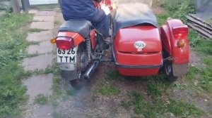 Идеальная работа двигателя мотоцикла ИЖ Планета - 5