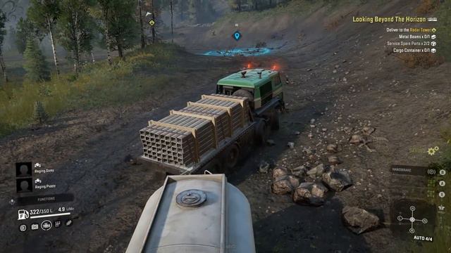 SnowRunner - Russia Multiplayer (Ep 3) - Radioactive смотреть онлайн