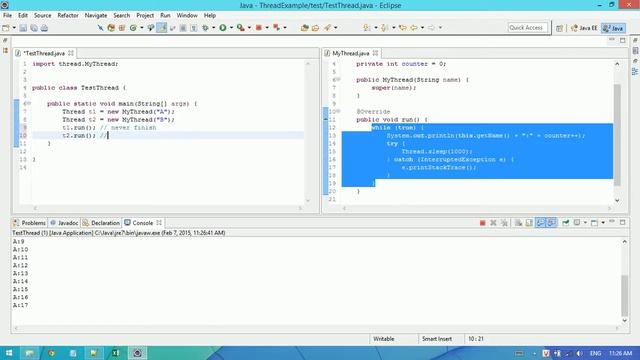[ThichHocIT][Java Thread][02] First Thread Example смотреть онлайн