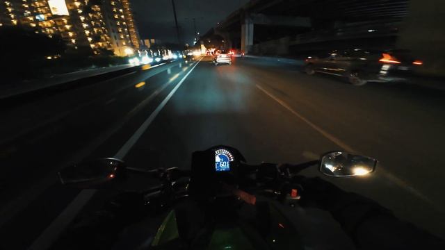 Night Ride 2 | 4k Cinematic | POV | Kawasaki Z400 | #bigbike #motorcycle #kawasaki #z400 #youtube