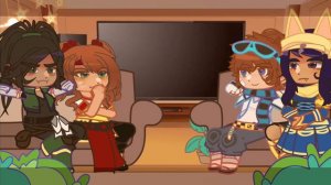 |⁺ реакция персонажей Lp.Тринадцать огней на Лололошку ⁺| [2/??] |