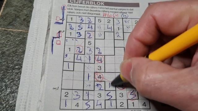 (#6064) Saturday. Tectonic01 Sudoku puzzle. Bonus Extra edition. 03-04-2023 Extra part 4 of 4 смотреть онлайн