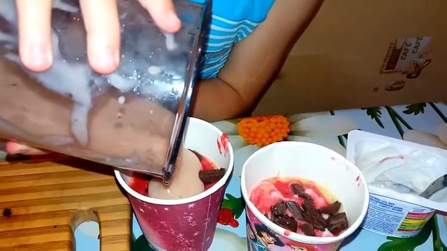Делаем фруктовое мороженое! смотреть онлайн