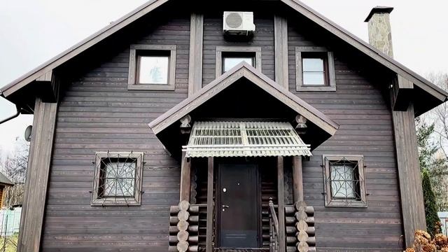 Как можно красиво обшить дом планкеном из лиственницы смотреть онлайн