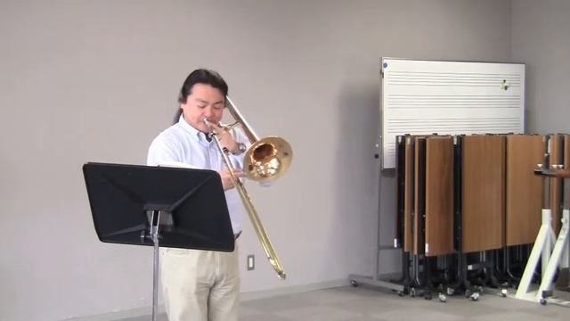 J. Rochut - Melodious Etudes for Trombone - No.1 смотреть онлайн