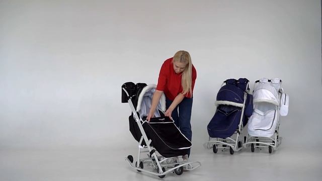 Санки-коляска Pikate Арктик 2021/2022 смотреть онлайн