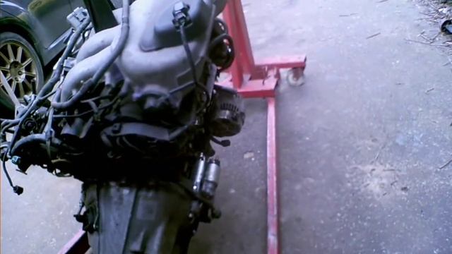 Connecting an AJ30 to a Mazda RX8 Gearbox Part1 (does the box fit with the starter?) смотреть онлайн