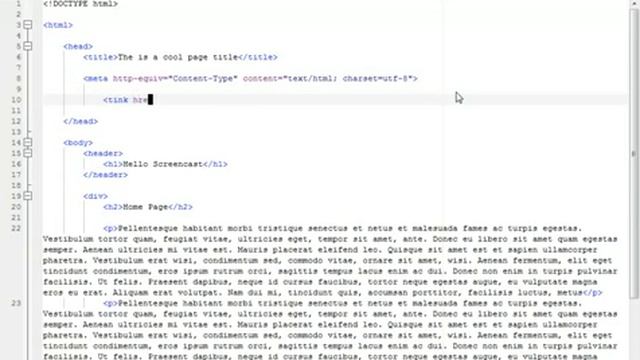 #10 PHP 101 Screencast Building Your First HTML Web Page смотреть онлайн