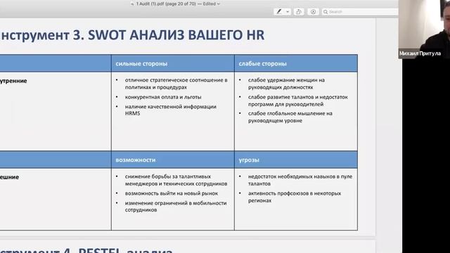 HR аудит компании: занятие курса HR формула http://pritula.com смотреть онлайн