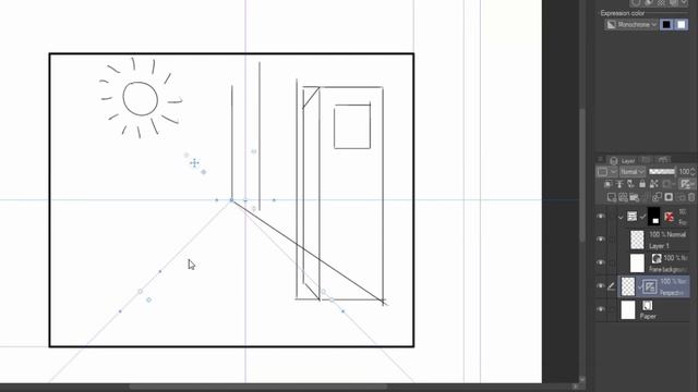 Drawing perfect backgrounds with perspective rulers! | Jake Hercy Draws смотреть онлайн