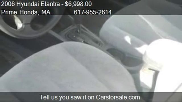 2006 Hyundai Elantra GLS - For Sale In West Roxbury, MA 0213