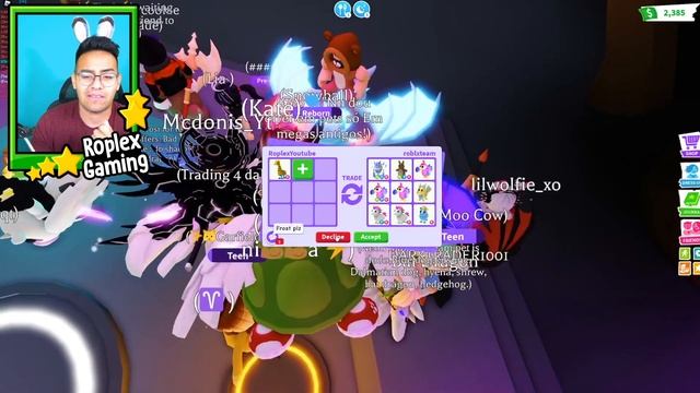 I traded ALL my GIRAFFES (adopt me) смотреть онлайн