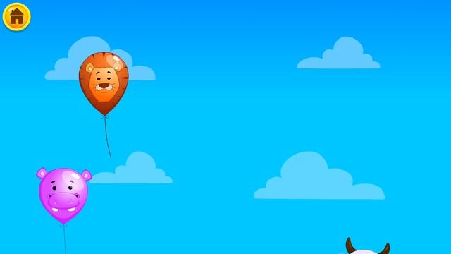 Learn Animal Sounds| Popping Animals| KidloLand Games