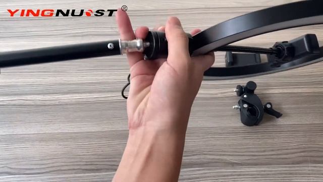 Yingnuost 6"/8"/10" Inch LED Ring Light with Tripod & Phone Stand смотреть онлайн