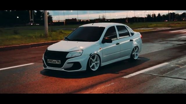 Лада Granta очень красивый тюнинг . смотреть онлайн