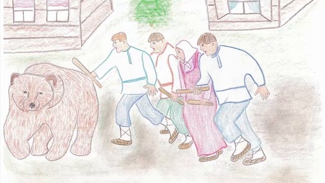 Русская народная сказка "Лиса, волк и медведь" смотреть онлайн