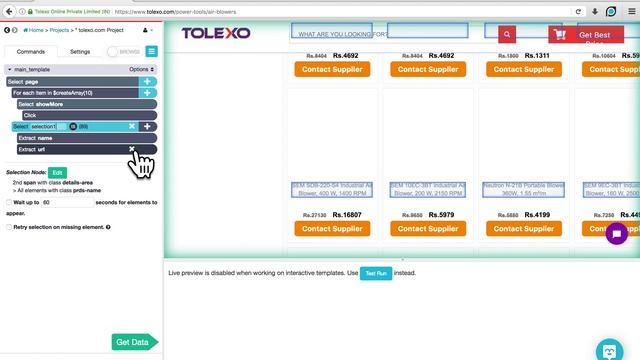 ParseHub Tutorial: Using A Show More Button To Load Results