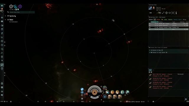 EVE Online - Proving Ground Cruiser Chaos #10 - Caracal vs Stabber vs Caracal vs Moa смотреть онлайн
