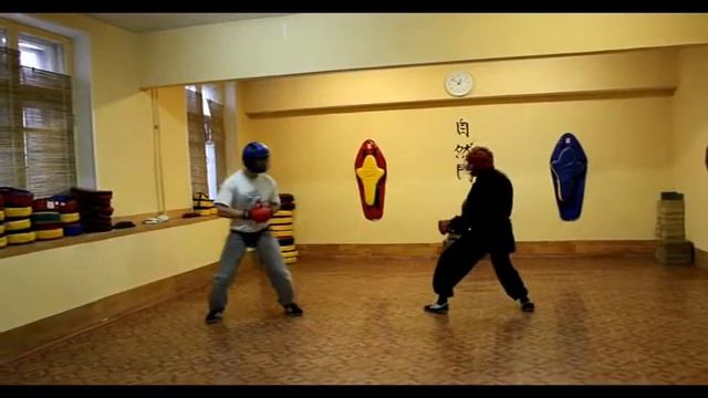 Обучение Ушу. Wushu 武術 Москва. Учебный спарринг.