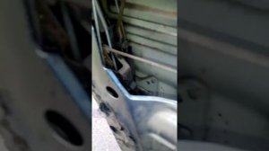 Киа Рио 2003 открытие двери пассажира