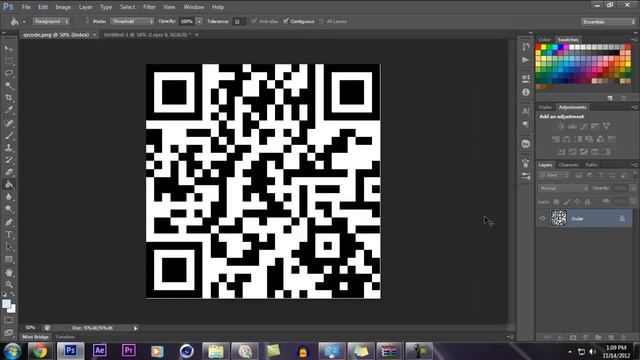 Creating Your Own QR Code | Photoshop Tutorial смотреть онлайн