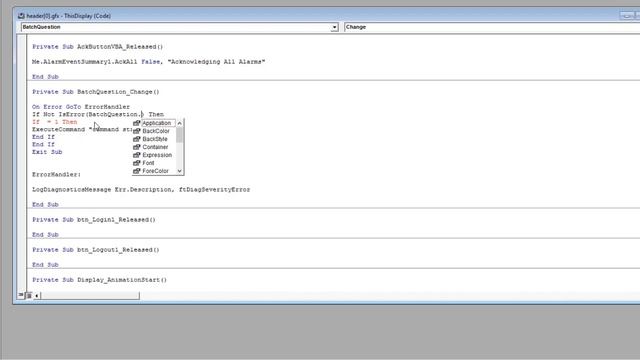 VBA Code for a Pop-Up Screen In FactoryTalk View Studio Site Edition смотреть онлайн
