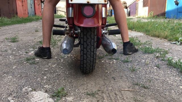 Ява - 360 1965 г.вып. Звук работы двигателя. смотреть онлайн