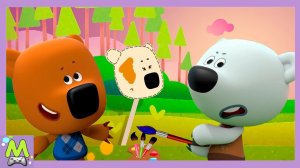 Ми-Ми-Мишки в Стране Рисования..Отправим Кешу на Луну.Мультизнайка для Детей.Игровой Мульт