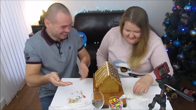 CHALLENGE С МУЖЕМ СТРОИМ ПРЯНИЧНЫЙ ДОМИК/у кого лучше смотреть онлайн