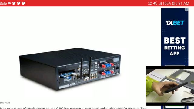 NAD C 399 Hybrid Digital DAC Amplifier Gets Released With Dirac Room Correction & BluOS Streaming