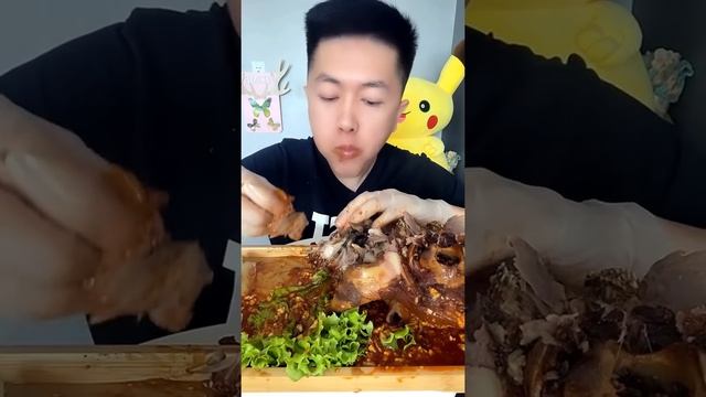 ASMR Sheep Head Eating Show Mukbang Eating Goat Head Mouth Watering With Delicious Sound #13 смотреть онлайн
